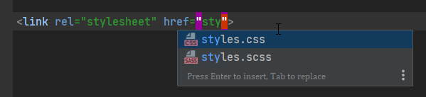 Linking a stylesheet from an HTML document